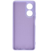Coque TPU couleur tendance OPPO A78 4G violet