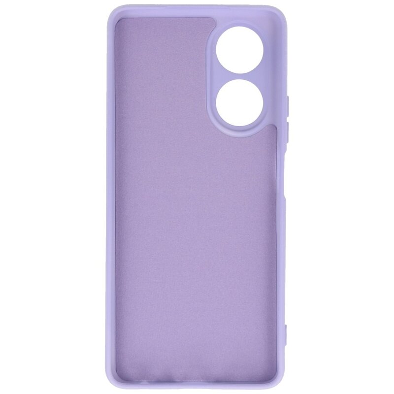 Funda Fashion Color TPU OPPO A78 4G Morado