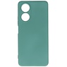 Custodia in TPU colorata alla moda OPPO A78 4G Verde scuro