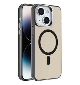 IMD Magnetische, modische Hartschalen-Schutzhülle für iPhone 11, Schwarz