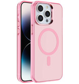 IMD Magnetic Fashion Color Hard Case voor iPhone 11 Pro Roze