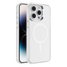 Custodia rigida IMD Magnetic Fashion Color per iPhone 13 Pro bianca