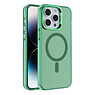 IMD Magnetic Fashion Color Hard Case iPhone 14 Pro Donker Groen