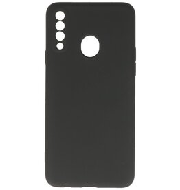 Custodia in TPU color moda per Samsung Galaxy A20s nera