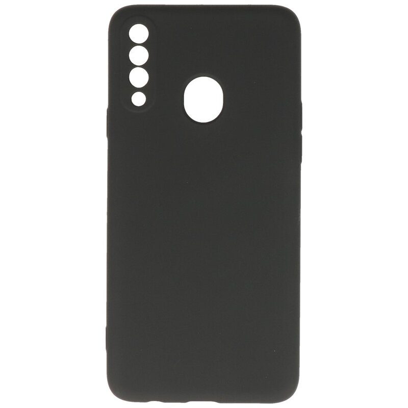 Mode Farbe TPU Fall Samsung Galaxy A20s Schwarz