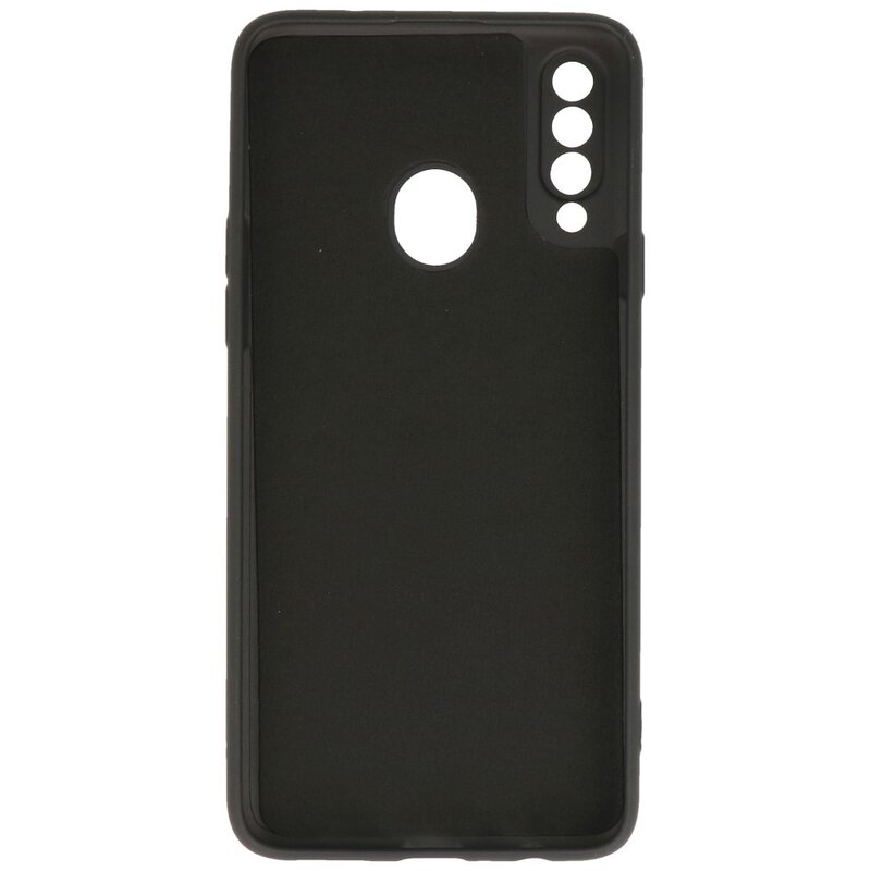 Mode Farbe TPU Fall Samsung Galaxy A20s Schwarz