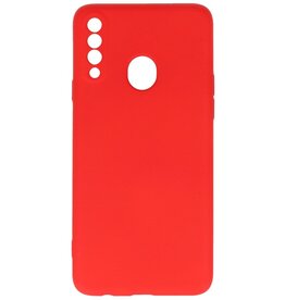 Custodia in TPU color fashion per Samsung Galaxy A20s Red