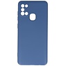 Custodia in TPU color moda per Samsung Galaxy A21s Navy