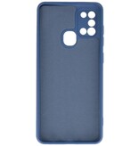 Custodia in TPU color moda per Samsung Galaxy A21s Navy