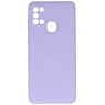 Custodia in TPU colore moda per Samsung Galaxy A21s viola
