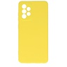 Custodia in TPU di colore moda spesso 2,0 mm per Samsung Galaxy A52 5G giallo