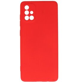 Mode Farbe TPU Fall Samsung Galaxy A71 Rot
