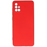 2.0mm Dikke Fashion Color TPU Hoesje Samsung Galaxy A71 Rood