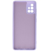 Custodia in TPU colore moda per Samsung Galaxy A71 viola