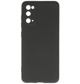 Estuche de TPU en color de moda Samsung Galaxy S20 Negro