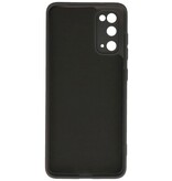 2.0mm Dikke Fashion Color TPU Hoesje Samsung Galaxy S20 Zwart