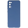 Carcasa de TPU en color de moda Samsung Galaxy S20 Azul marino