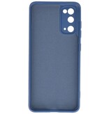 Carcasa de TPU en color de moda Samsung Galaxy S20 Azul marino