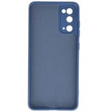 Fashion Color TPU Cover Samsung Galaxy S20 Navy