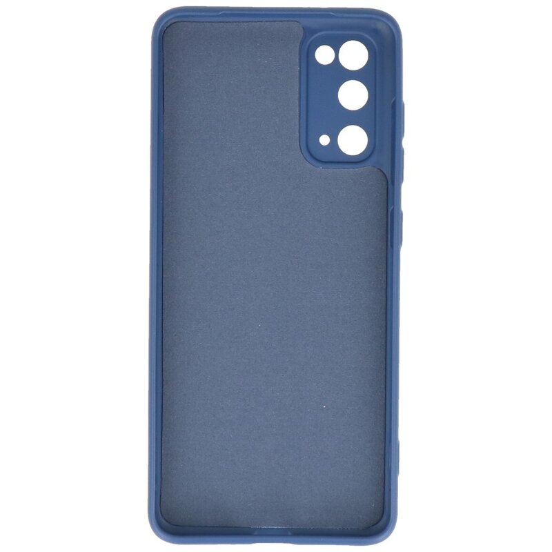 Carcasa de TPU en color de moda Samsung Galaxy S20 Azul marino