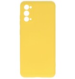 Mode Farve TPU Cover Samsung Galaxy S20 Gul