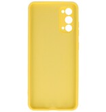 Custodia in TPU colore moda per Samsung Galaxy S20 gialla