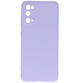 Fashion Color TPU Cover Samsung Galaxy S20 Lilla