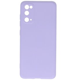 Custodia in TPU colore moda per Samsung Galaxy S20 viola