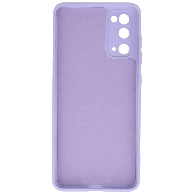 Coque en TPU Fashion Color pour Samsung Galaxy S20 Violet