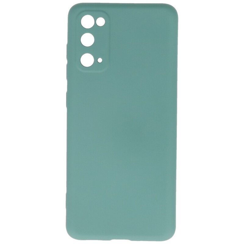 Mode Farbe TPU Fall Samsung Galaxy S20 Dunkelgrün
