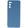 Custodia in TPU colore moda spesso 2,0 mm per Samsung Galaxy S20 FE Navy