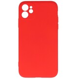 2.0mm Fashion Color TPU Case for iPhone 11 Red