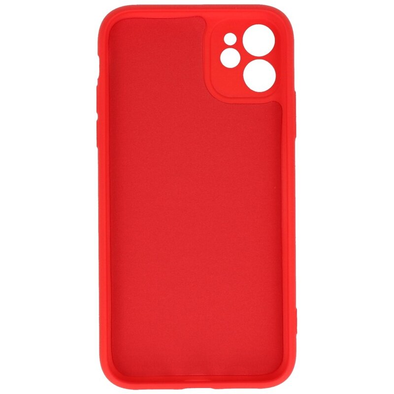 2.0mm Fashion Color TPU Case for iPhone 11 Red