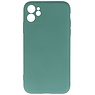 2.0mm Fashion Color TPU Case for iPhone 11 Dark Green