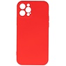 Custodia in TPU color moda spessa 2,0 mm per iPhone 12 - 12 Pro Red