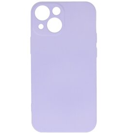 Fashion Color TPU Hoesje iPhone 13 Mini Paars