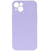 Fashion Color TPU Hülle iPhone 13 Lila