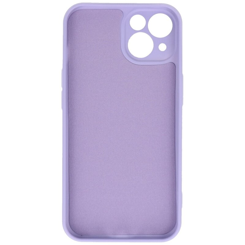 Fashion Color TPU Hülle iPhone 13 Lila