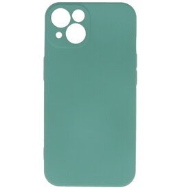 Fashion Color TPU Hülle iPhone 13 Dunkelgrün