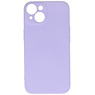 Fashion Color TPU-cover iPhone 14 Lilla