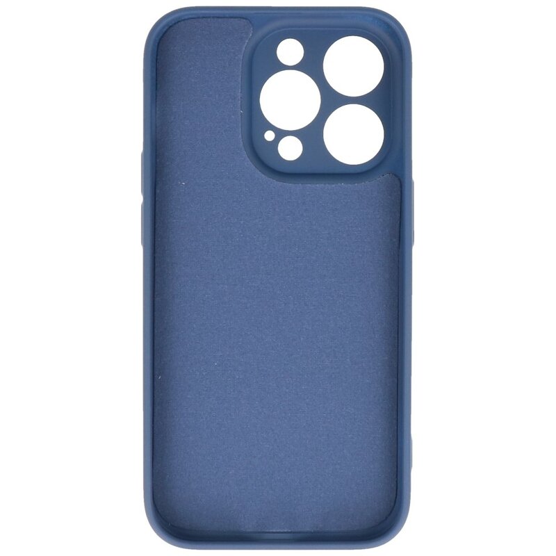 Fashion Color TPU Hülle iPhone 14 Pro Navy