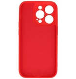 Fashion Color TPU Cover iPhone 14 Pro Rød