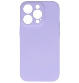 Coque TPU Fashion Color iPhone 14 Pro Violet