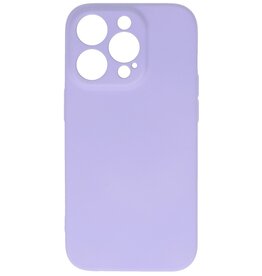 Modefarbe TPU-Hülle iPhone 14 Pro Lila