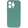 Custodia in TPU Fashion Color per iPhone 14 Pro Verde Scuro