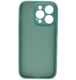Coque TPU Fashion Color iPhone 14 Pro Vert Foncé