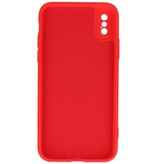 2,0 mm Fashion Color TPU Case für iPhone X - Xs Rot