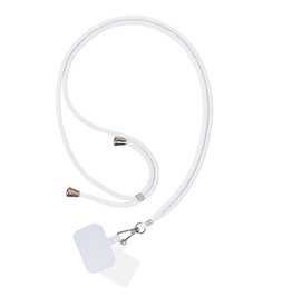 MF Touwtjes Universal Adjustable Telephone Cord - White