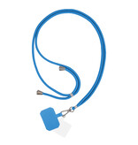 MF Touwtjes Cordon téléphonique réglable universel - Bleu