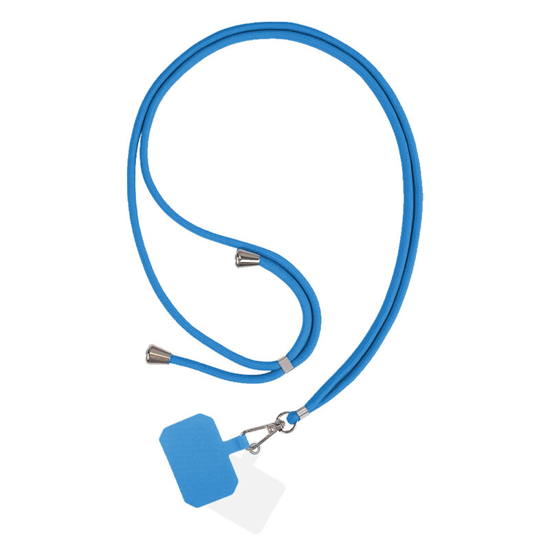 MF Touwtjes Universelles, verstellbares Telefonkabel – Blau